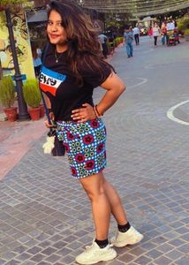 Cute Strechable Skirt with Pockets