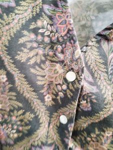 Floral printed vest