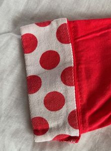 Red Polka Dot Girls Blazer