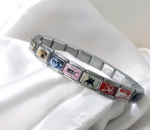 customized Italian charm bracelet