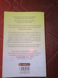 The Power of a Positive Attitude Book