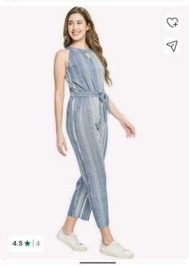 Striped Women's Jumpsuit
