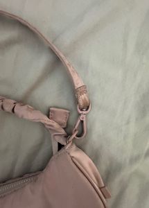 Zara Satin Shoulder And Sling Bag