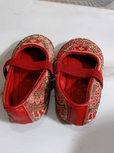 Sparkly Red Baby Shoes