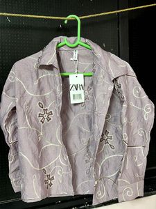 shirt with white tang top