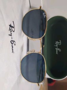 Ray-Ban Gold Frame Sunglasses