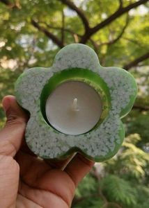 Flower Shaped Candle t light Holder