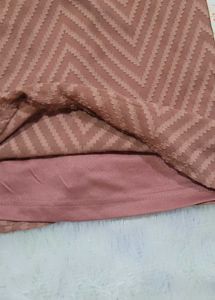 Chic Chevron Puff Sleeve Top