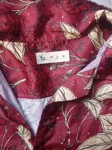 Floral Print Casual Shirt