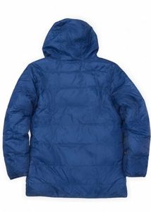dark blue puff jacket size Medium