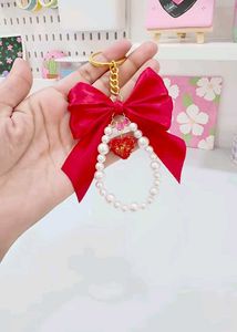 hairbow 🎀 keychain
