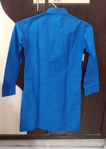 Vibrant Blue Kurta and pajama for Boys