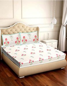 Floral Print Bedding Set