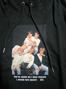 Black BTS Hoodie