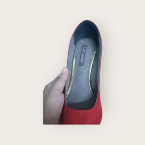 Red Suede Heels (Taiwan)