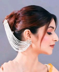 Elegant Beaded Tassel Earrings