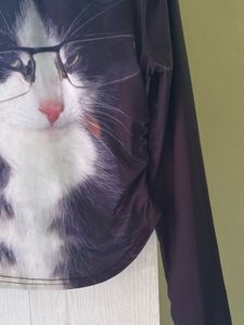 cute cat top
