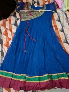 Beautiful Blue Ethnic Gown