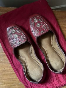 Handmade Embroidered Flats