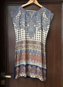 Promod Paisely Print Shift Dress