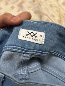 High Waisted Denim Shorts