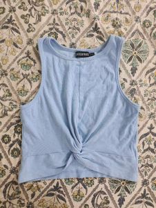 Sassafras Twist Front Tank Top 💙