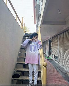 NASA Oversized Graphic Tunic Sweatshirt