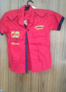 Red Boys Shirt