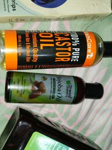 Pure Castor & Jojoba Oils