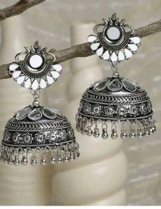 Oxidized Jhumka Earring✨
