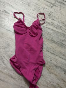 underneat V-Neck Ruffled Pink Camisole