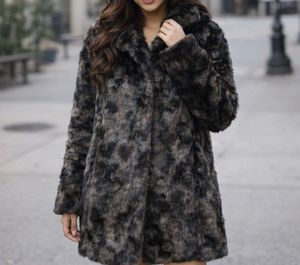 Classy Brown Fur Coat 🧥