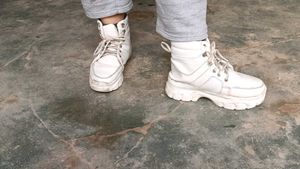 White Ankle Boots