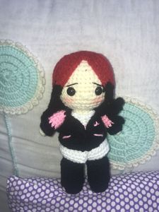 Handmade Crocheted Doll Billie eilish