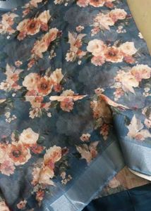 Floral Print Saree