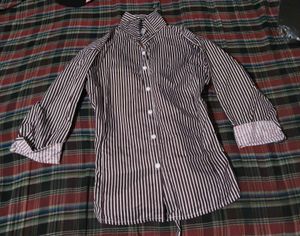 Striped Button-Down Shirt