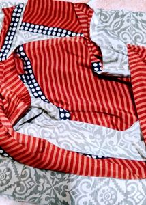 Malai Makhan Crepe Saree
