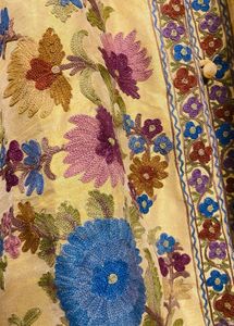 Kashmiri silk coat