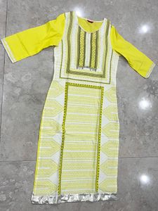 Lime Green W Kurta Size : 8