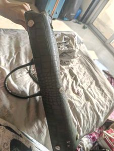 Chic Crocodile Textured Tote Bag
