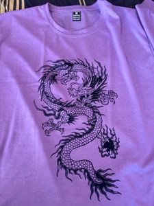 Dragon Print Tshirt For Women