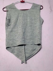 Short Skirt With Stylish Top