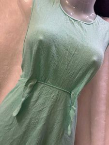 Mint Green Casual Dress