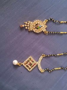 Stylish Mangalsutra Pendants (Set of 2)