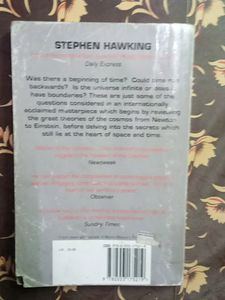 A Brief History of Time by Stephen Hawking