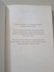 Anne Frank Diary of a Young Girl