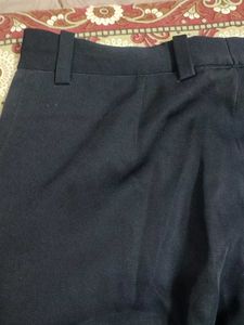 Men's Dark Blue Straight Leg Pants