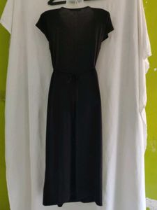 Chic Black Wrap Dress