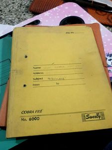 Vintage Office File Folders mix lots