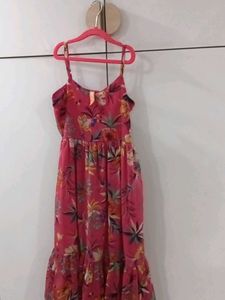 Flowy Floral Maxi Dress for girls